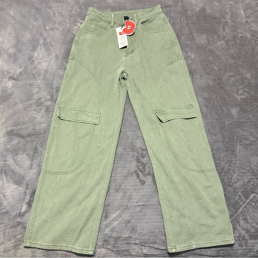 Green Cargo Pants